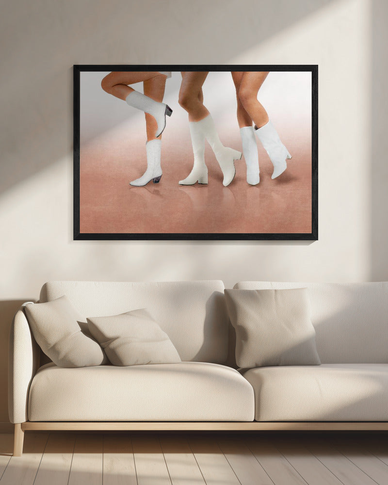 Boots in Motion | Canvas