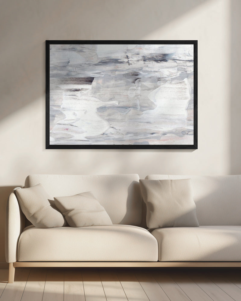 Fluid Brushstrokes with Muted Tones | Canvas