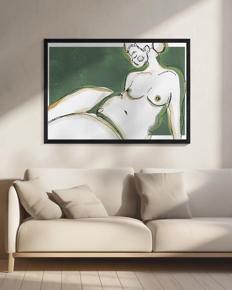 Serene Contours | Canvas