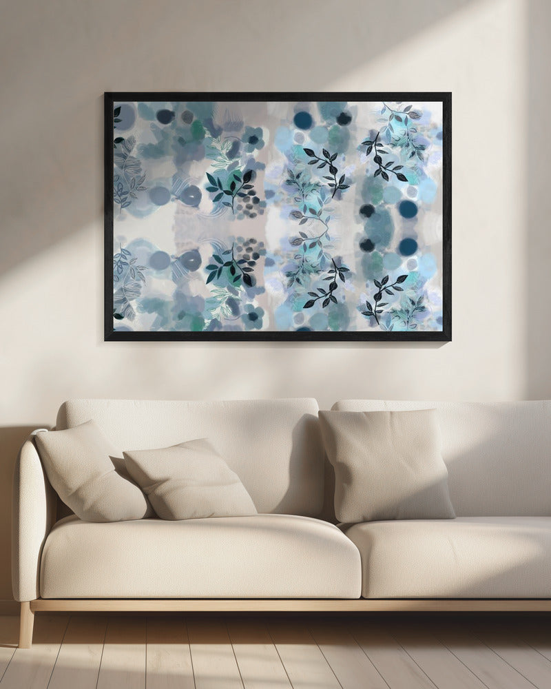 Blue Vine Mix | Canvas