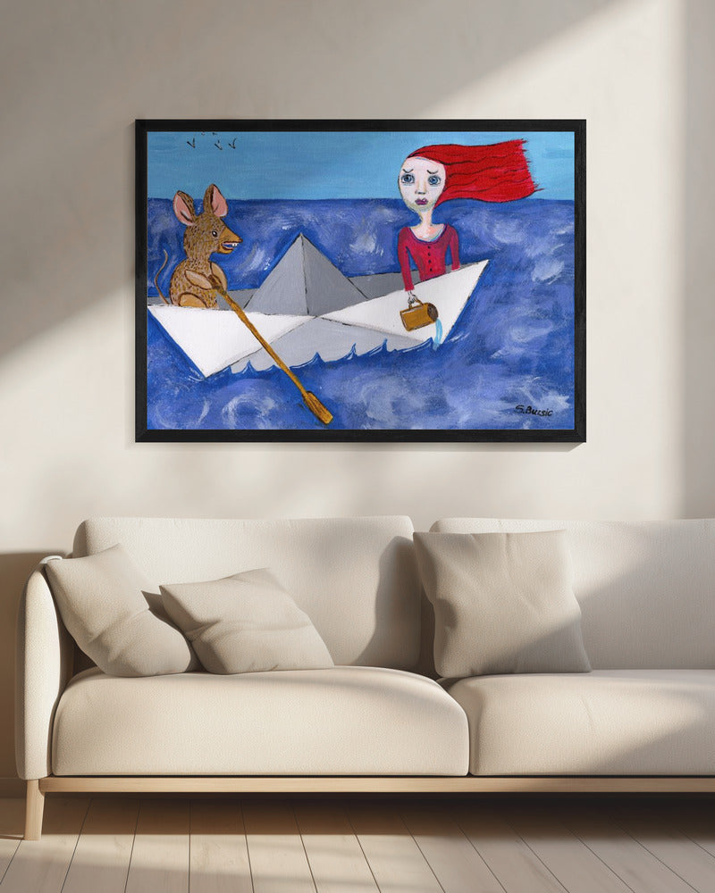 Don't go out in a paper boat with a Rat. | Canvas
