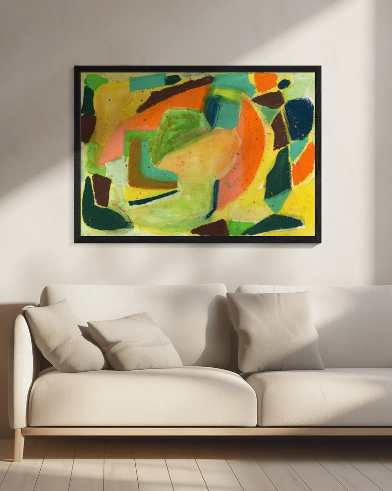 Watercolour & pastel Abstract | Canvas