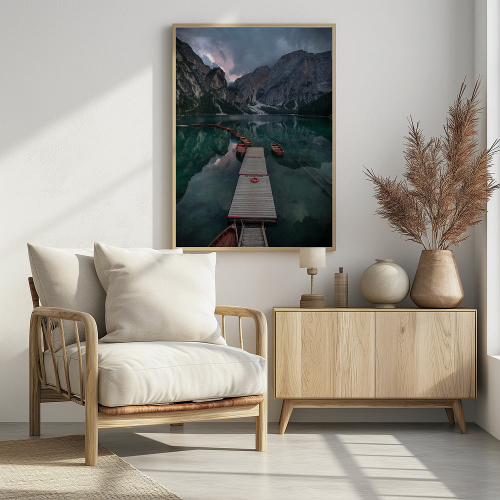 Braies reflections | Poster