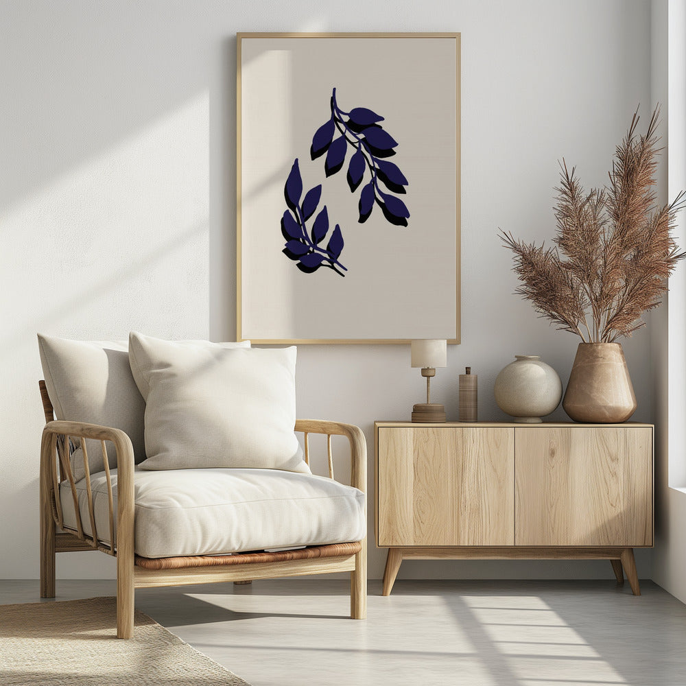 Blue Twigs | Poster
