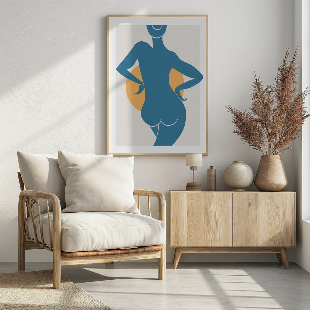 Blue Woman | Poster