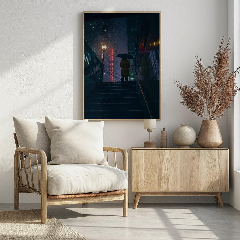 Exiting to the Storm | Poster