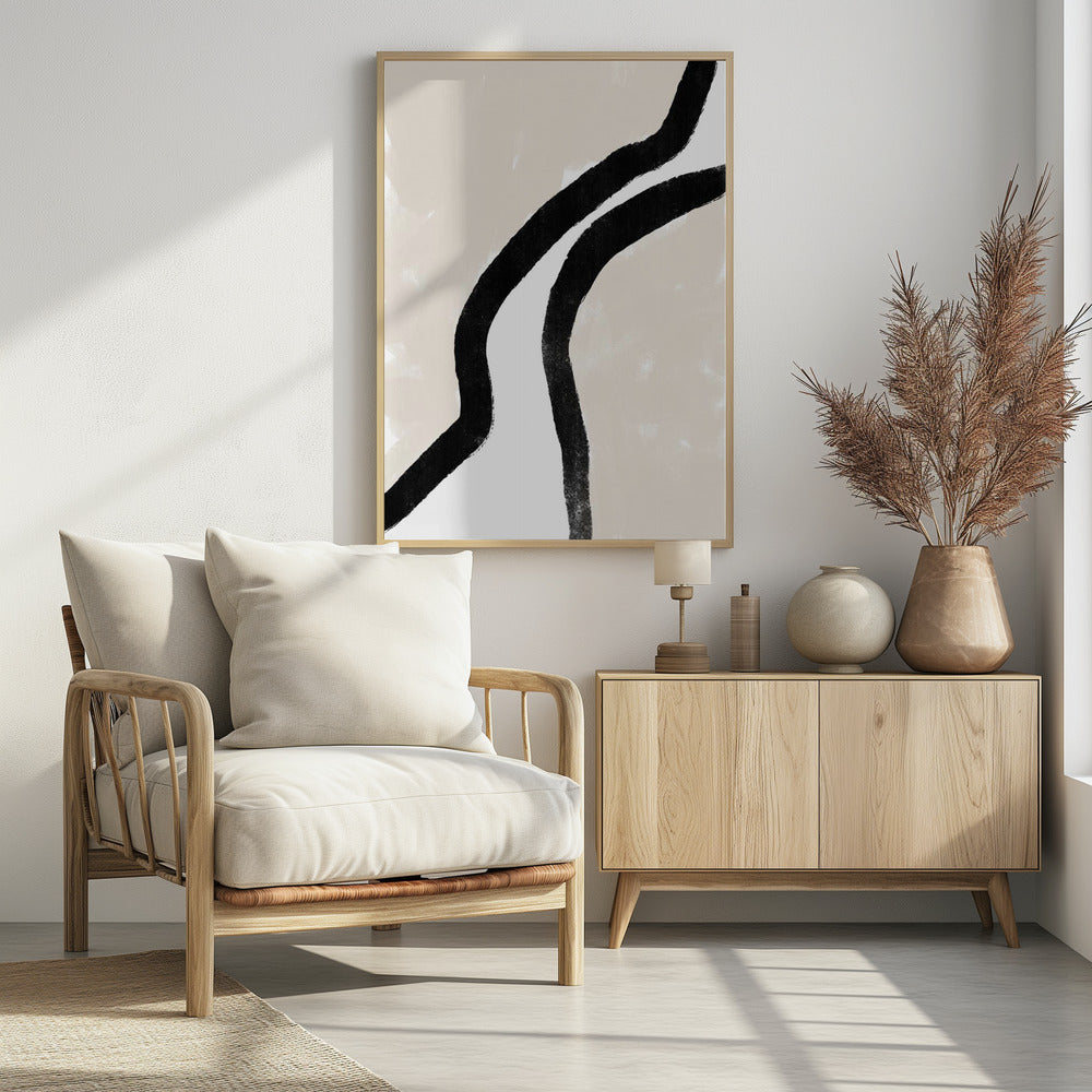 Bold Black Lines | Poster