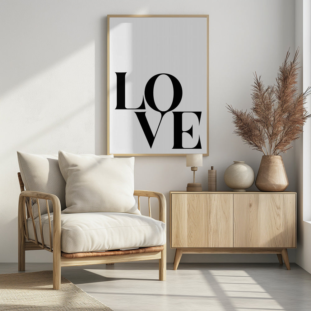 Bold Love Typography | Poster