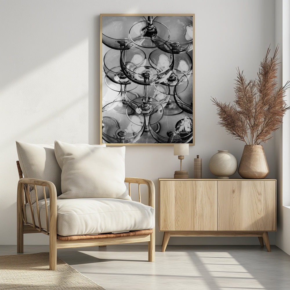 Champagne tower_8 | Poster