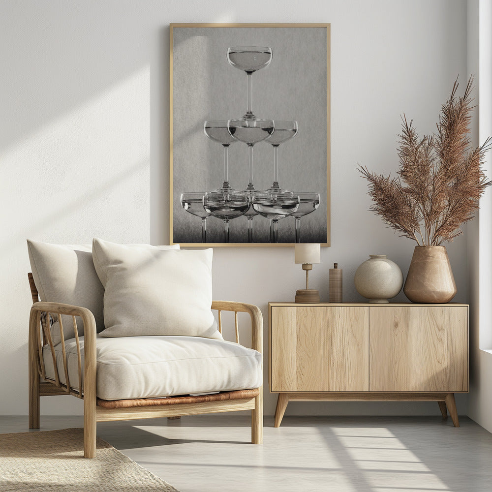 Champagne tower_9 | Poster