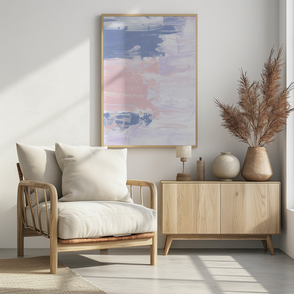 Pastel Brushstrokes | Poster