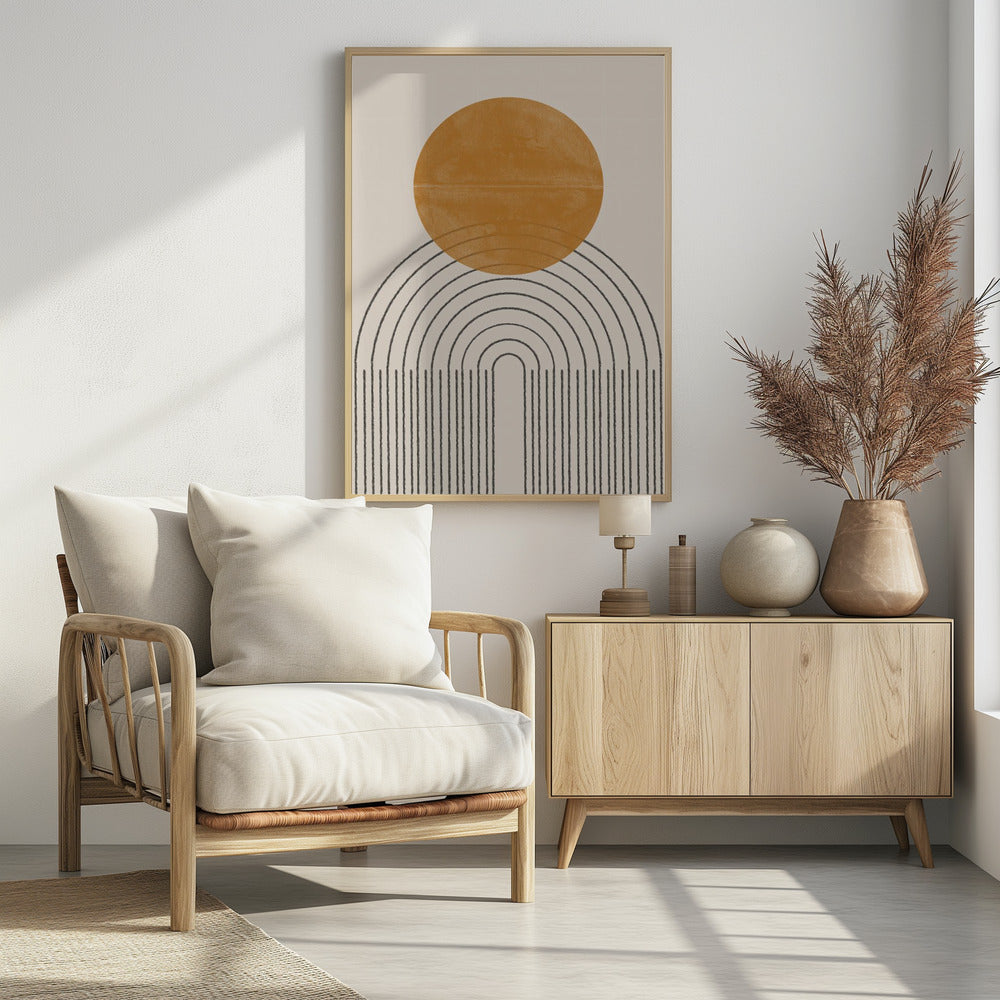 Arc and Sunburst | Poster