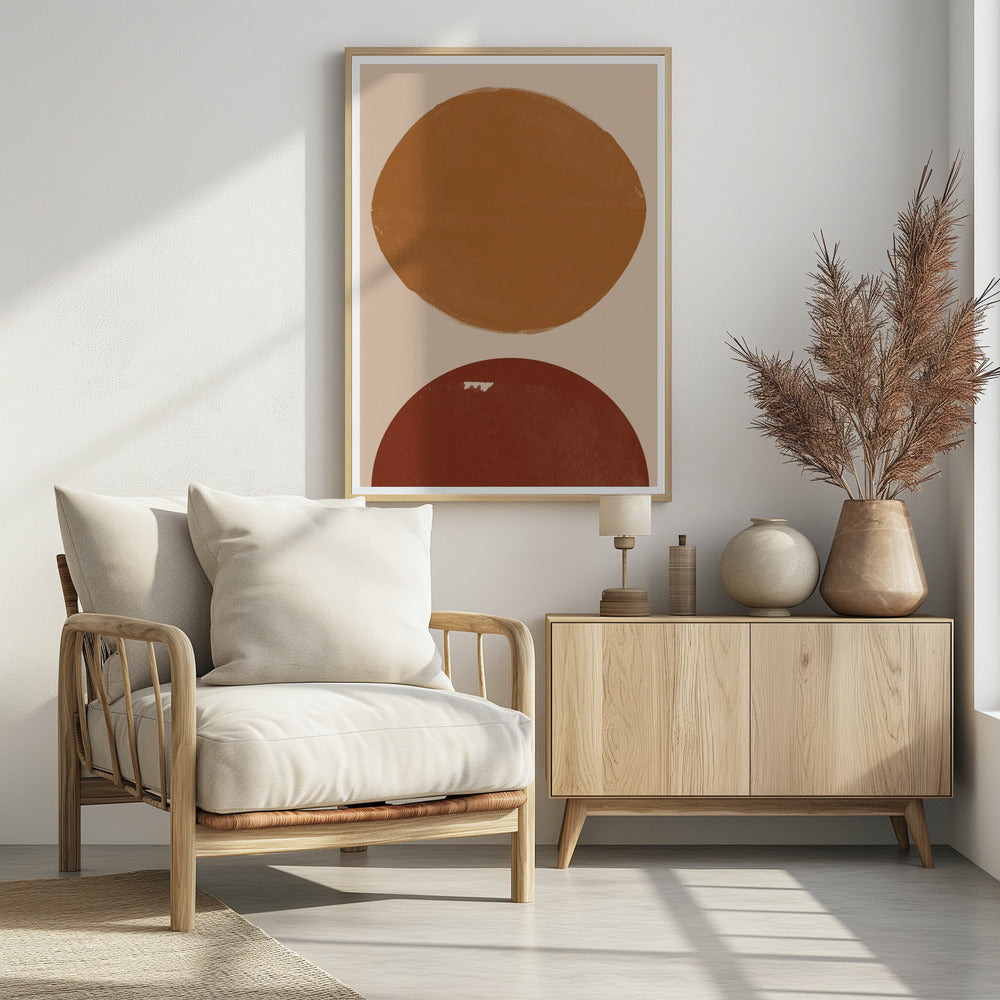 Dual Circles Harmony | Poster
