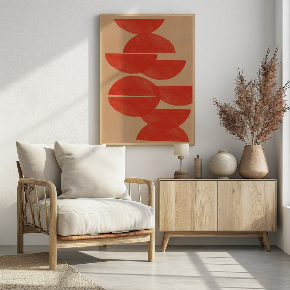 Crimson Symmetry | Poster