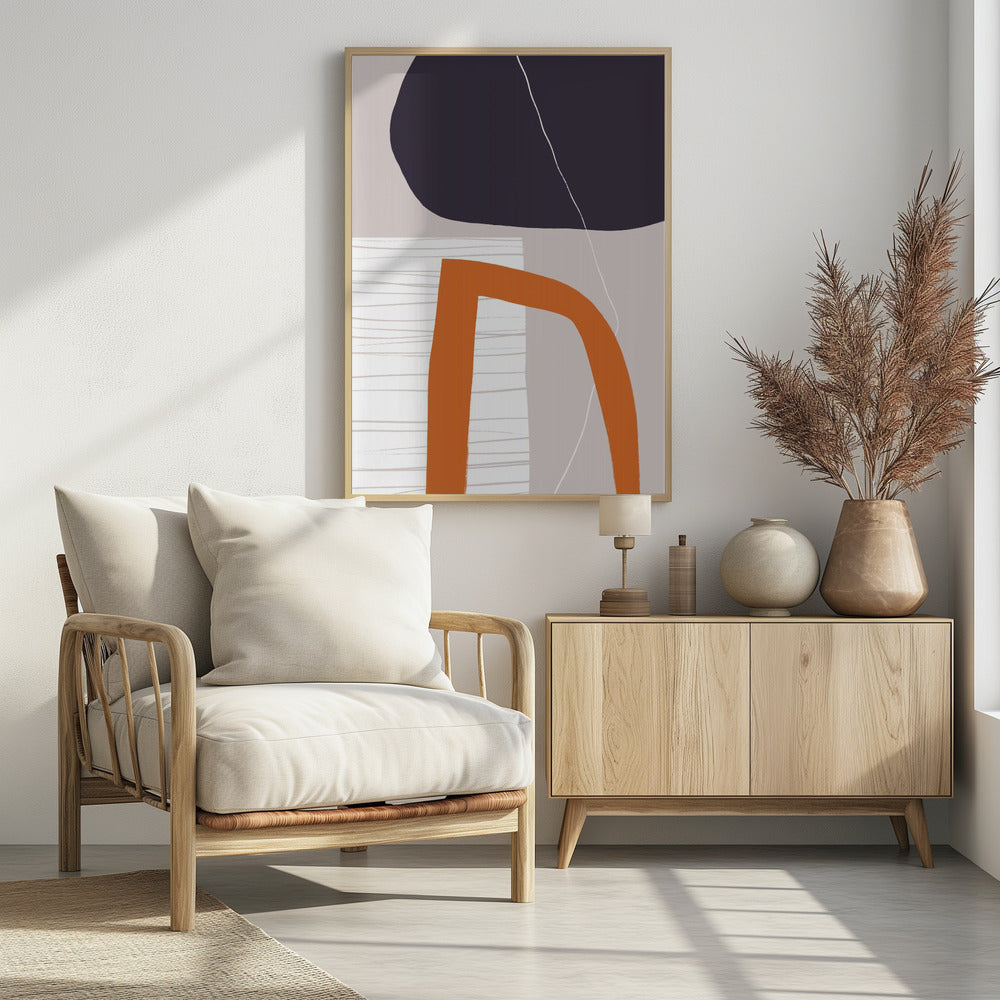 Bold Geometric Shapes | Poster