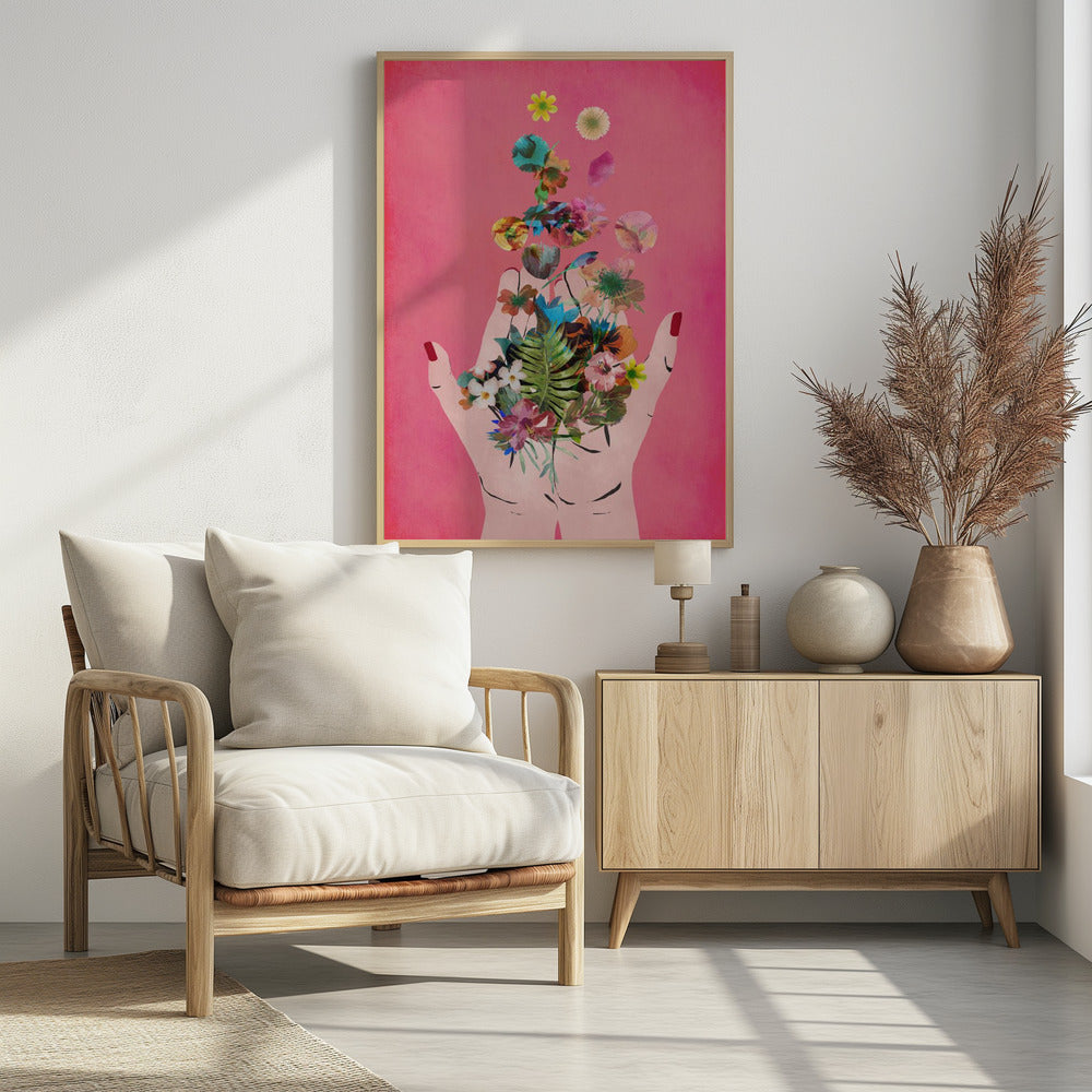 Blooming in Hands | Poster