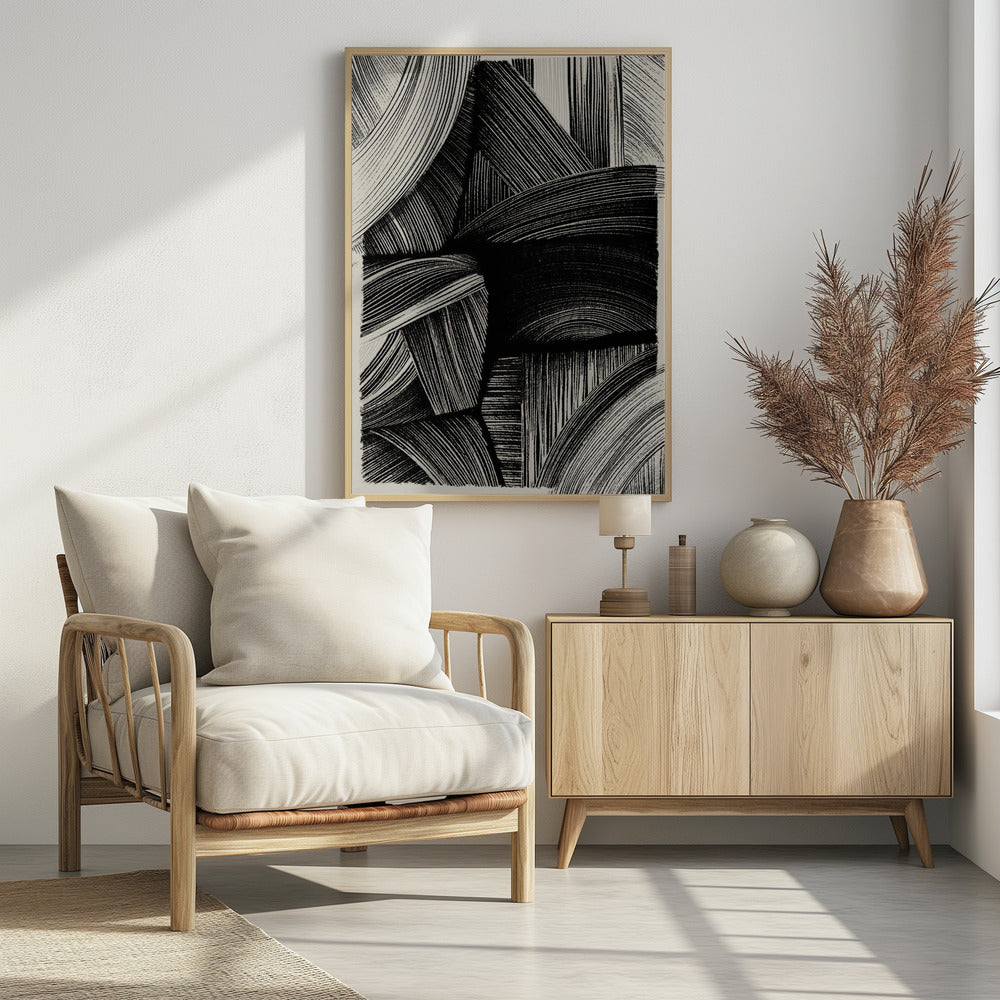 Curved Line Symphony | Poster