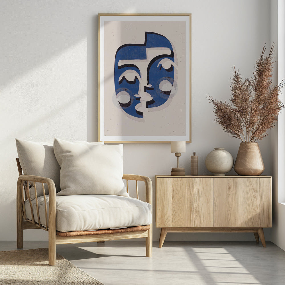 Fragmented Faces | Poster