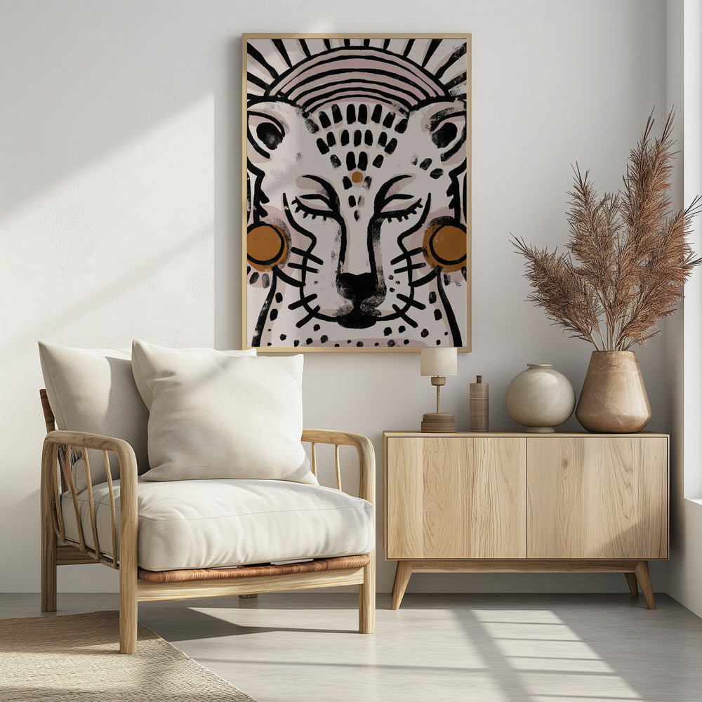 Leopard's Tranquility | Poster