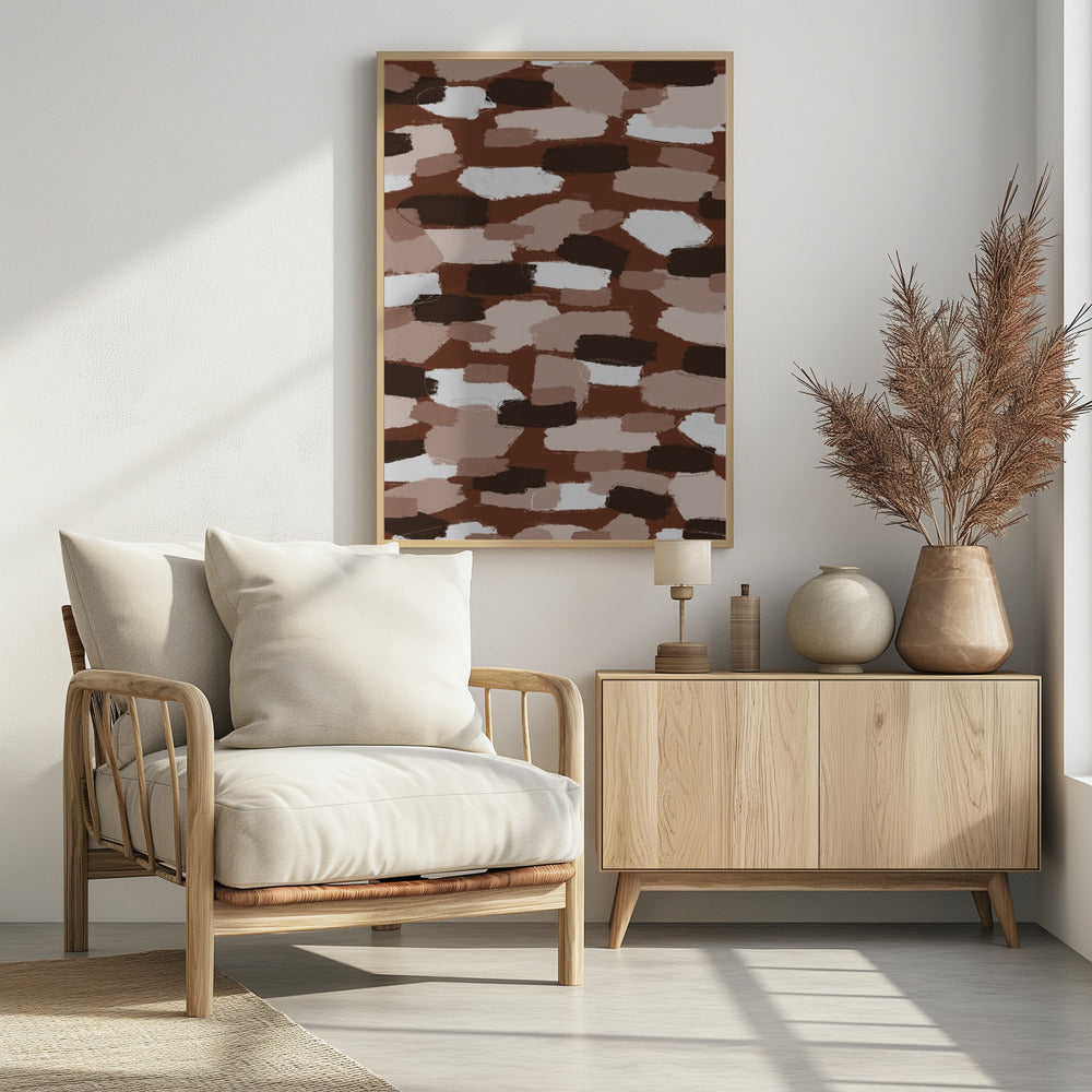 Earthy Strokes | Poster