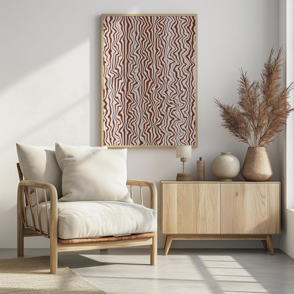Zebra Waves | Poster