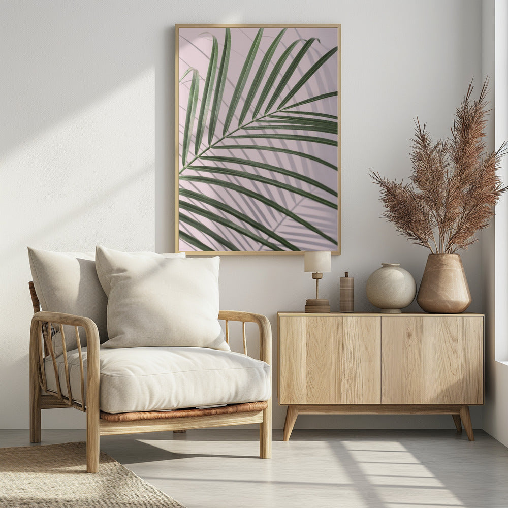 Palm Leaf Shadow | Poster