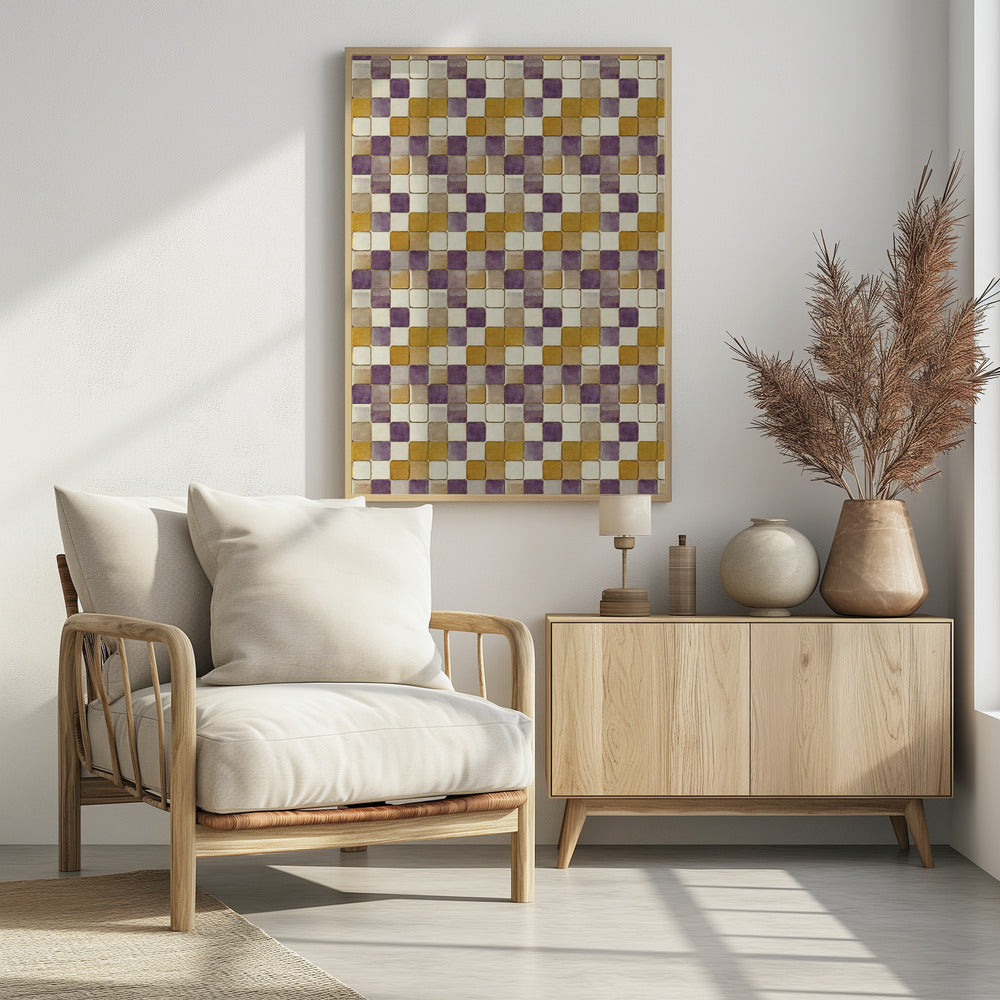 Checkered Harmony | Poster