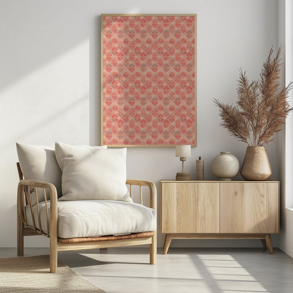 Peachy Waves | Poster