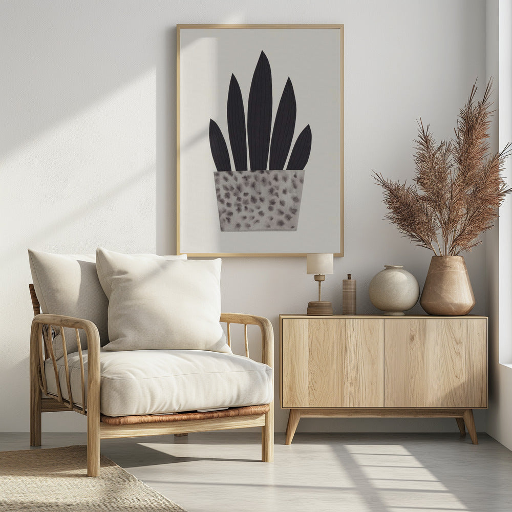 Plant in a pot #1 | Poster