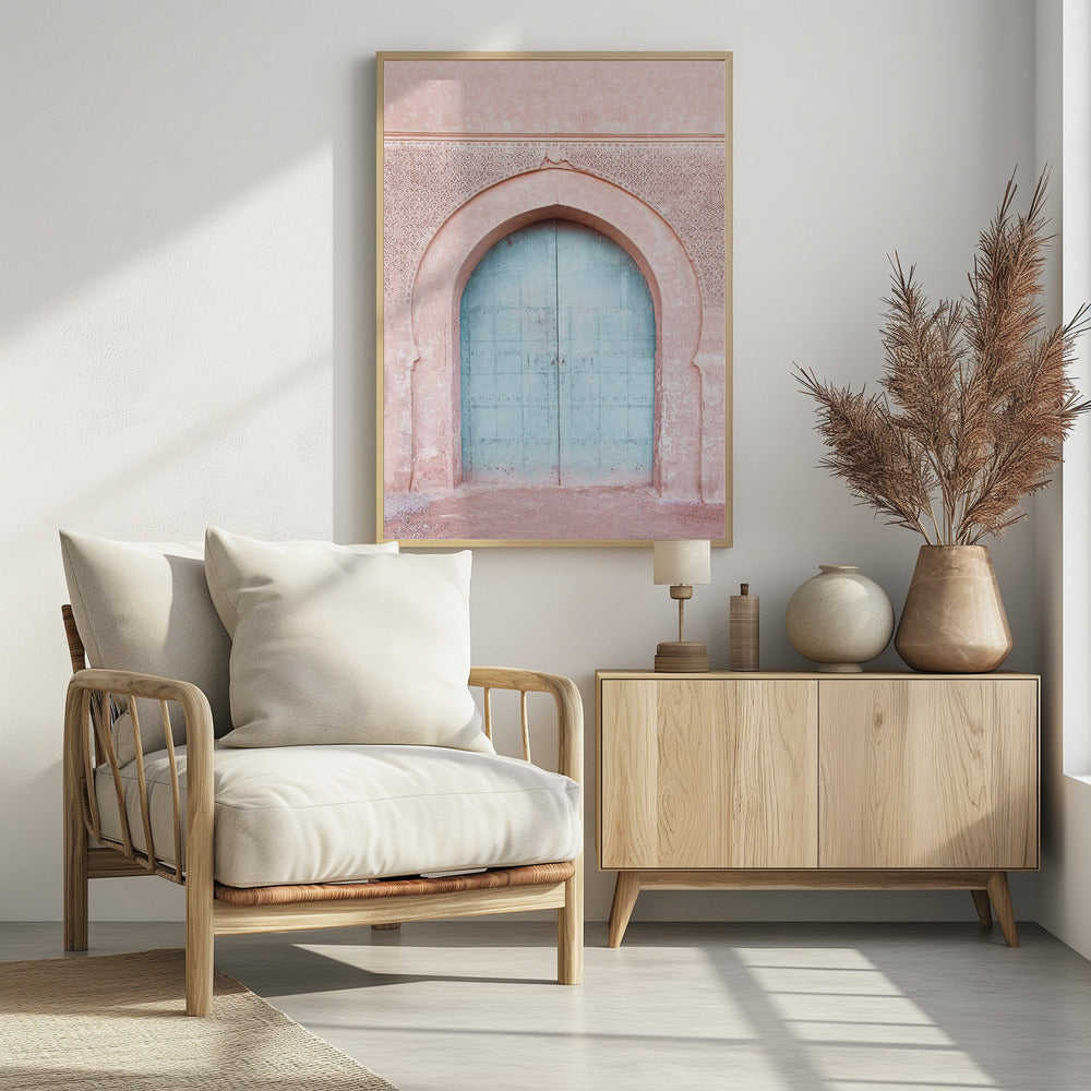 Turquoise Door | Poster