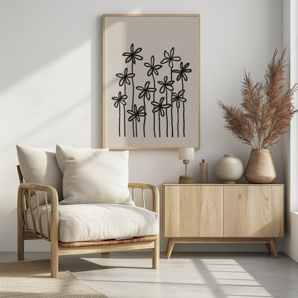 A Field Of Flowers | Poster