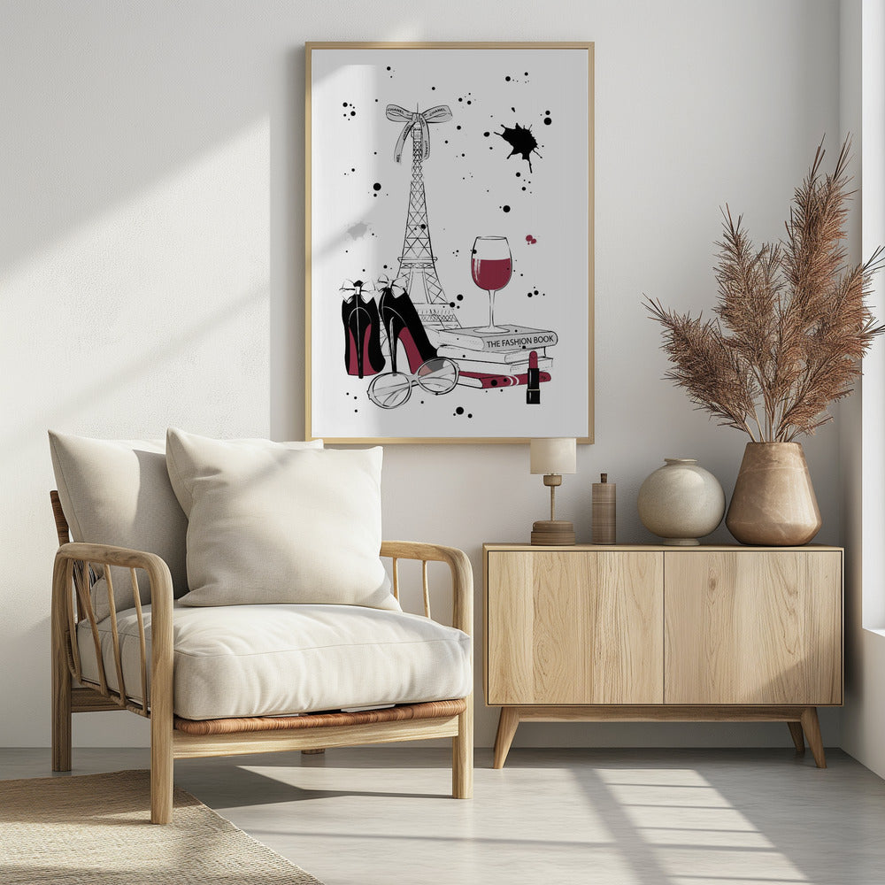 Chic Parisian Night | Poster