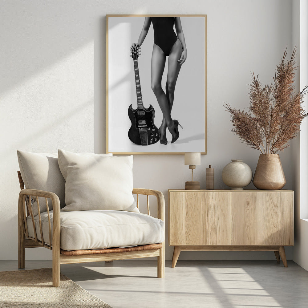 Lady And The Gibson | Poster