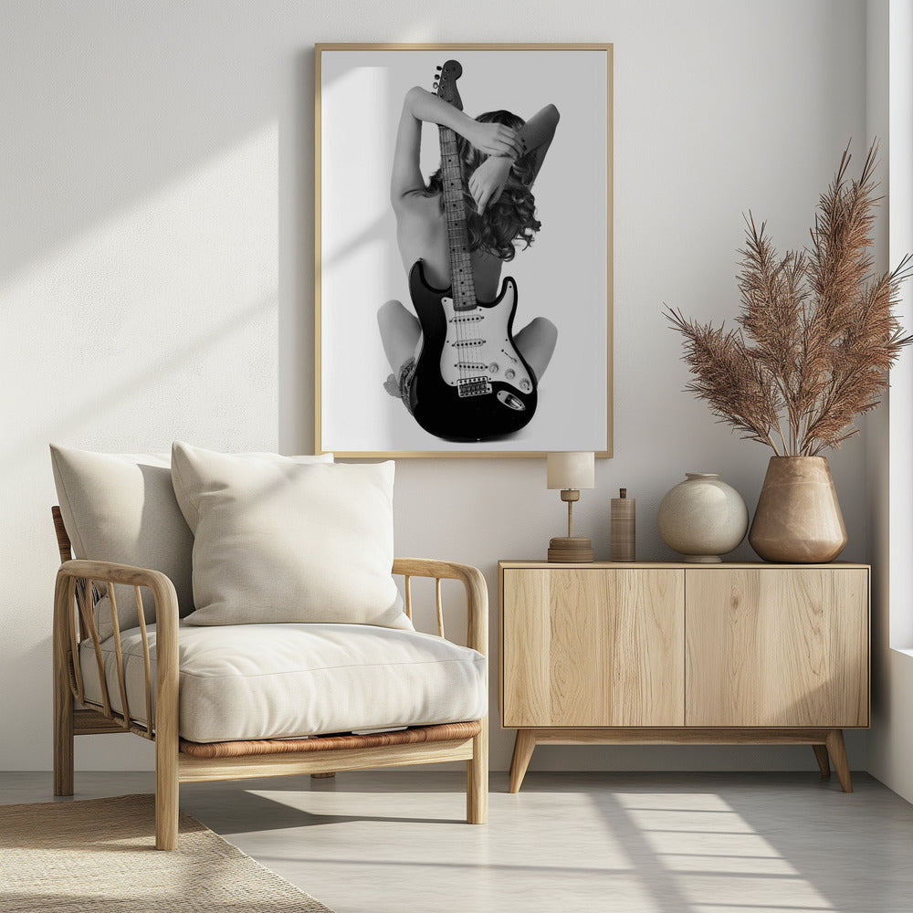 Lady And The Strat | Poster