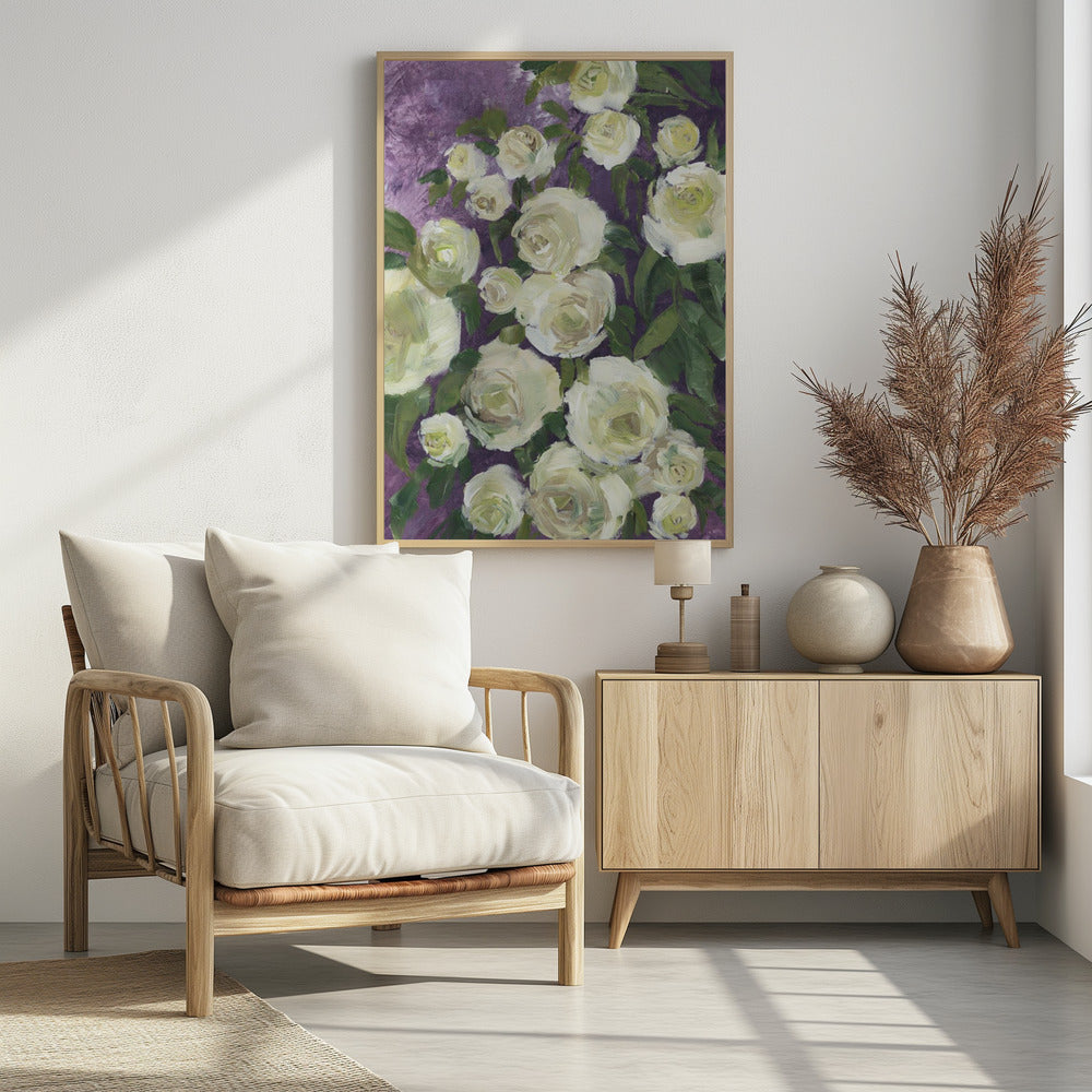 Noray painterly roses | Poster