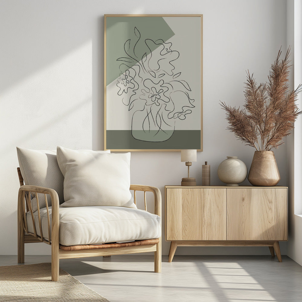 Flower Green | Poster