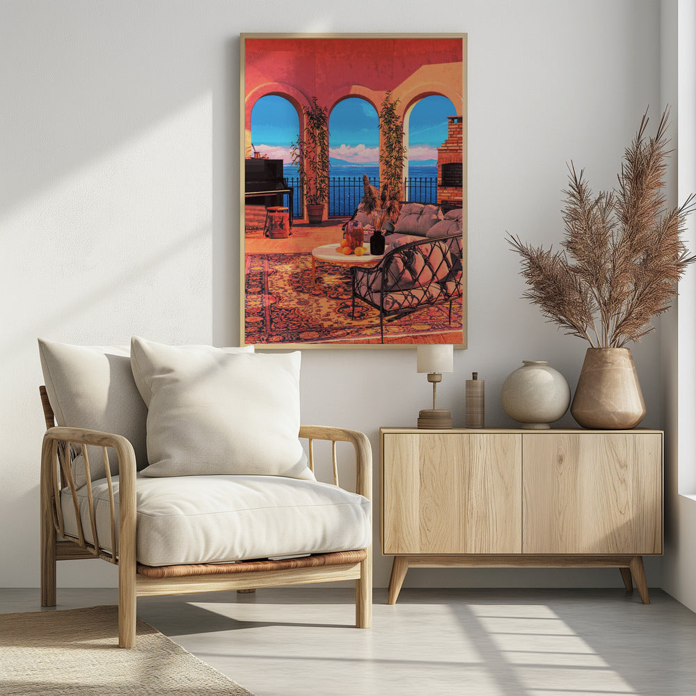 Piano Terrace | Poster