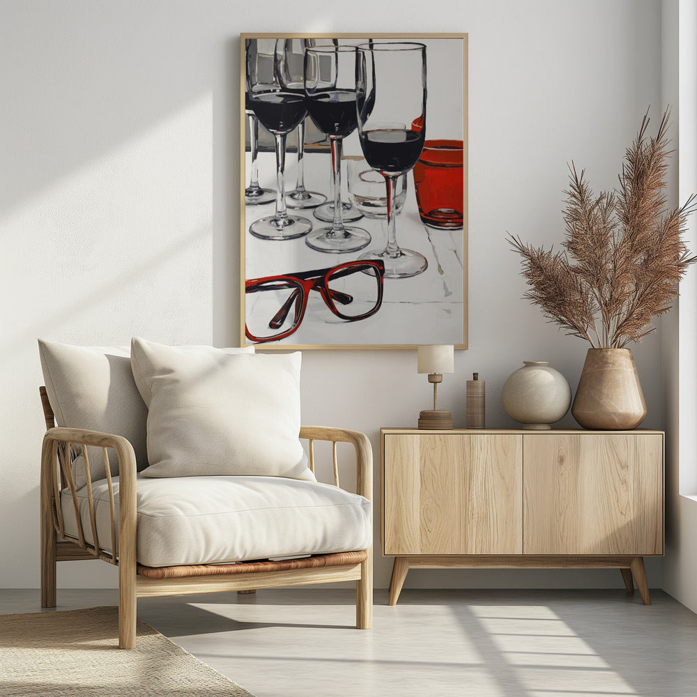 Wine & Reflection | Poster