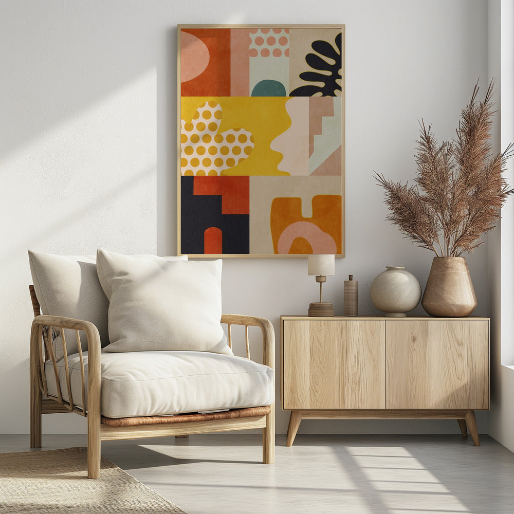 Playing Around Shapes 6 | Poster