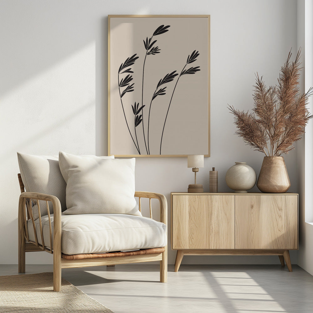 Black Plants | Poster