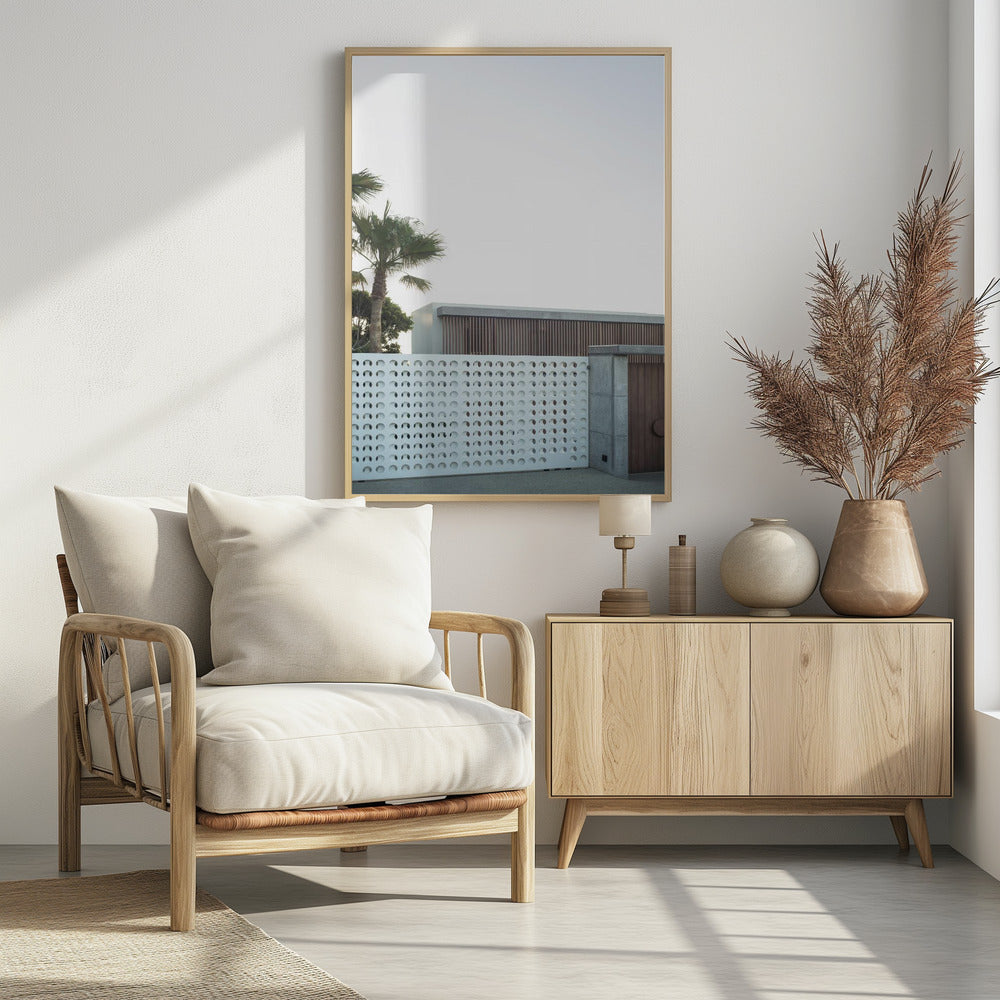 Modern Oasis View | Poster