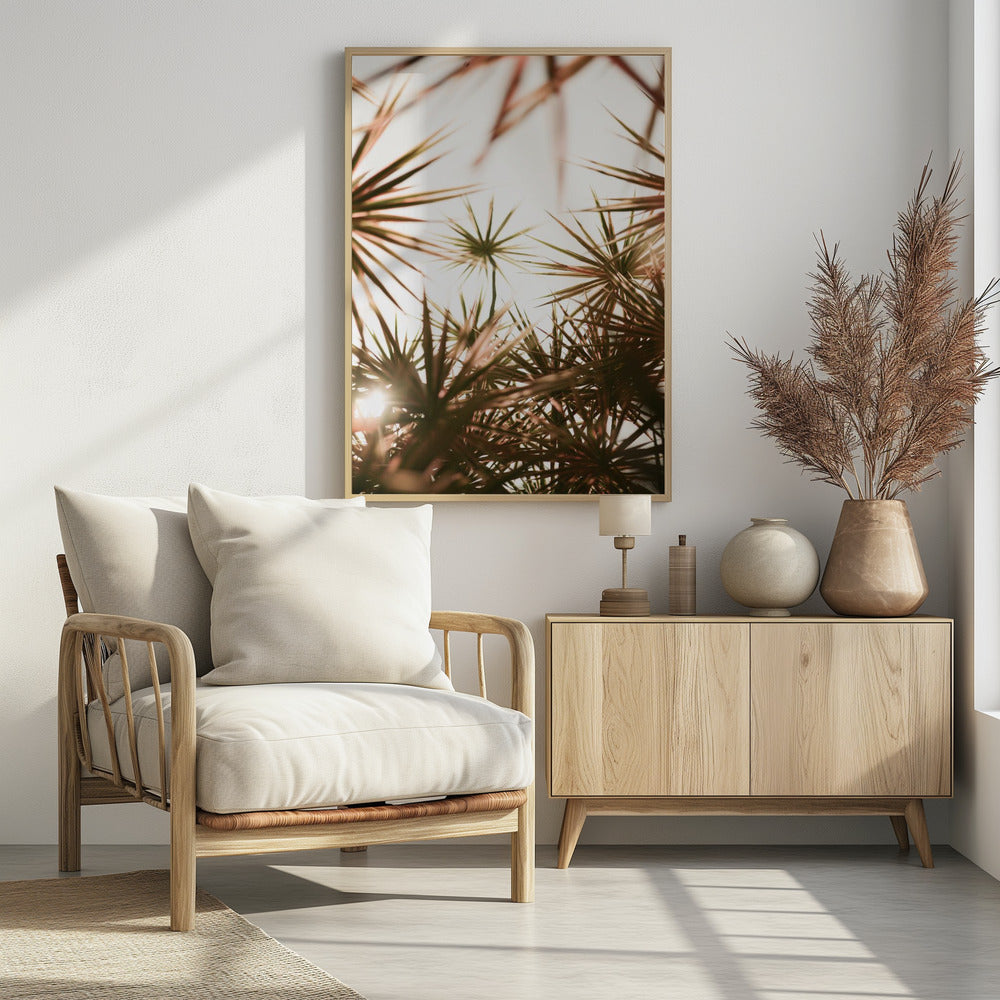 Abstract Beauty Of Spiky Plant | Poster