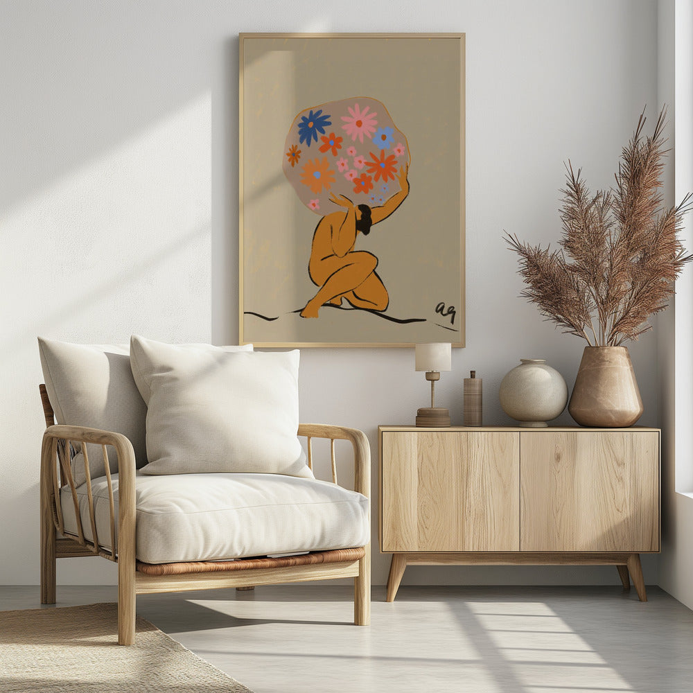 World On Her Shoulders | Poster