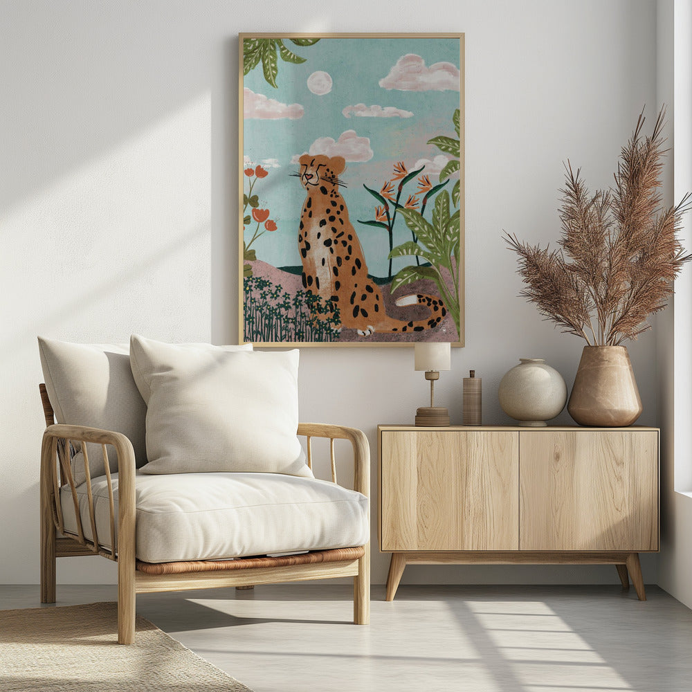 Leopard In Jungle Erum Khalili.png | Poster