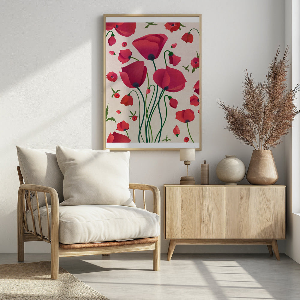Poppy Blossoms | Poster