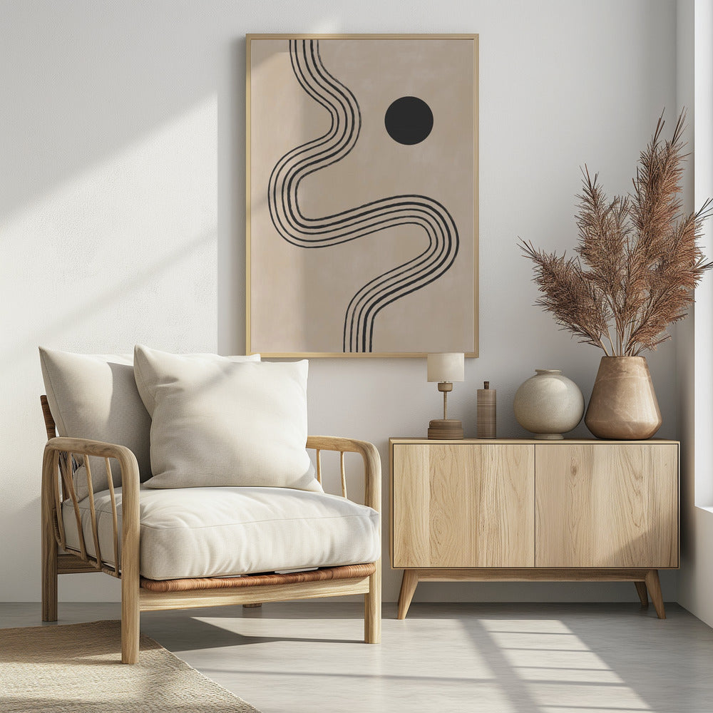 Curves and Sphere | Poster