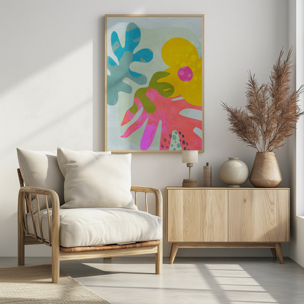 Pastel cut out Matisse | Poster