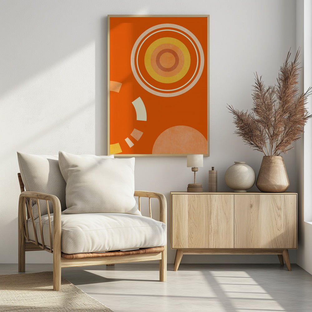 Spring Mid Rhapsody Orange 4 | Poster