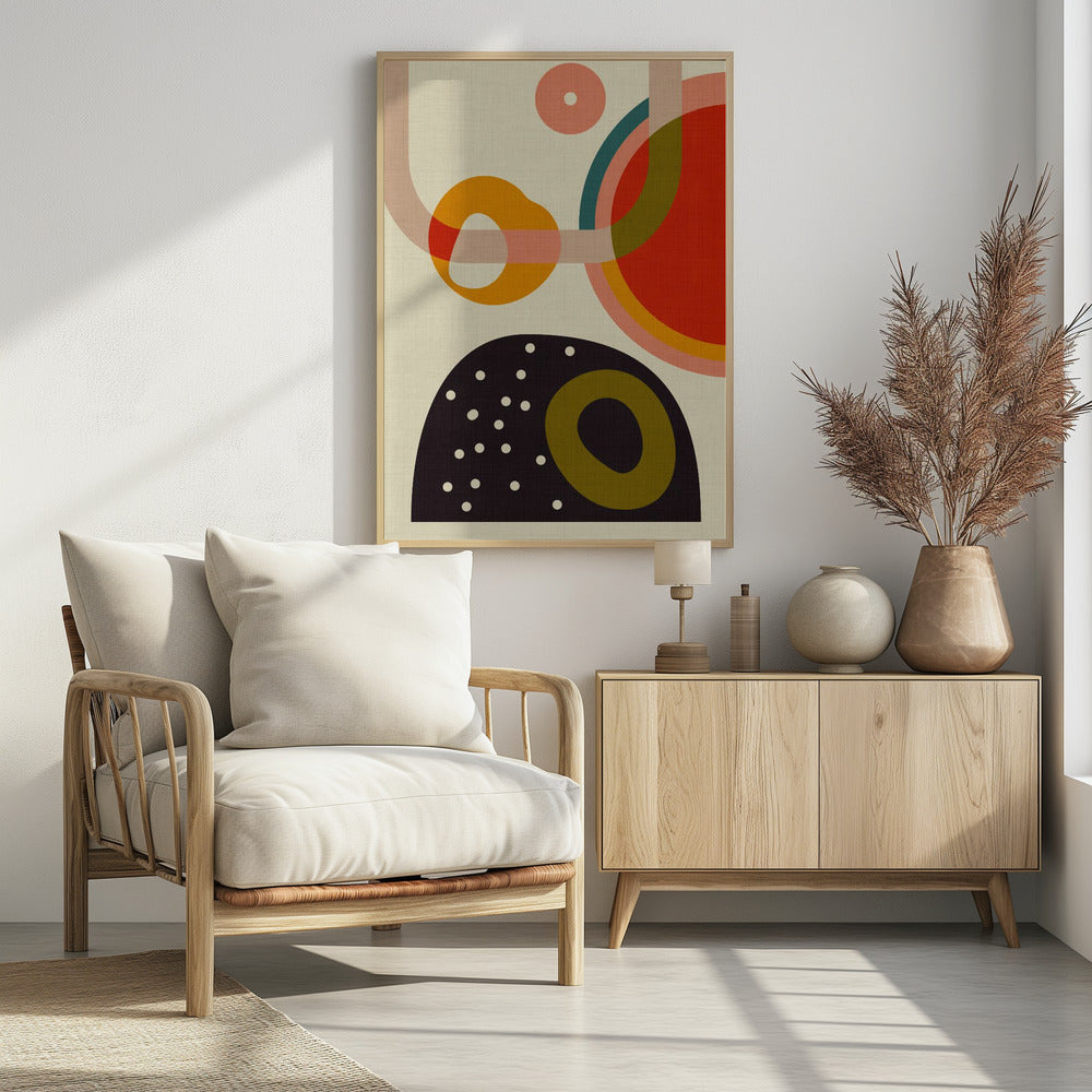 Mid Century Cirque 4 Kopie | Poster