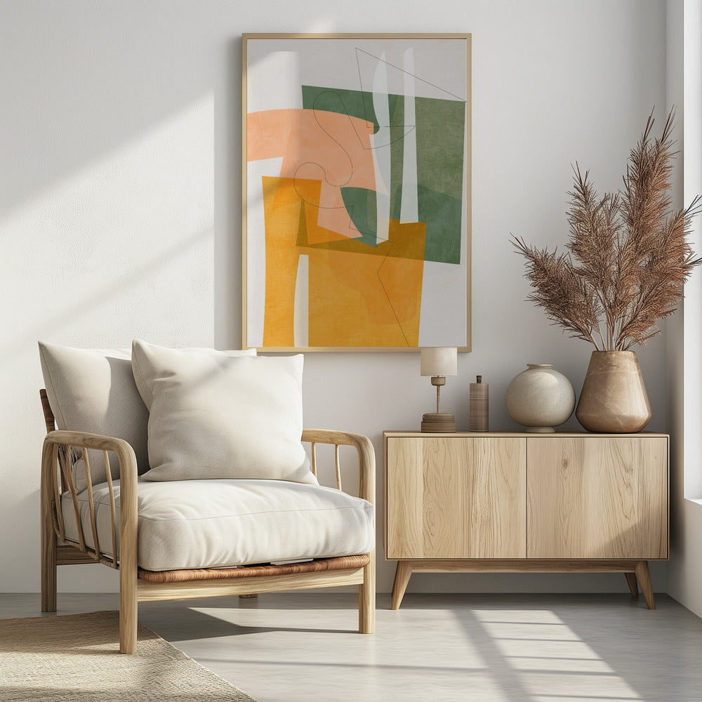 Nature Friendly Terracotta 8 Aquarell Kopie | Poster
